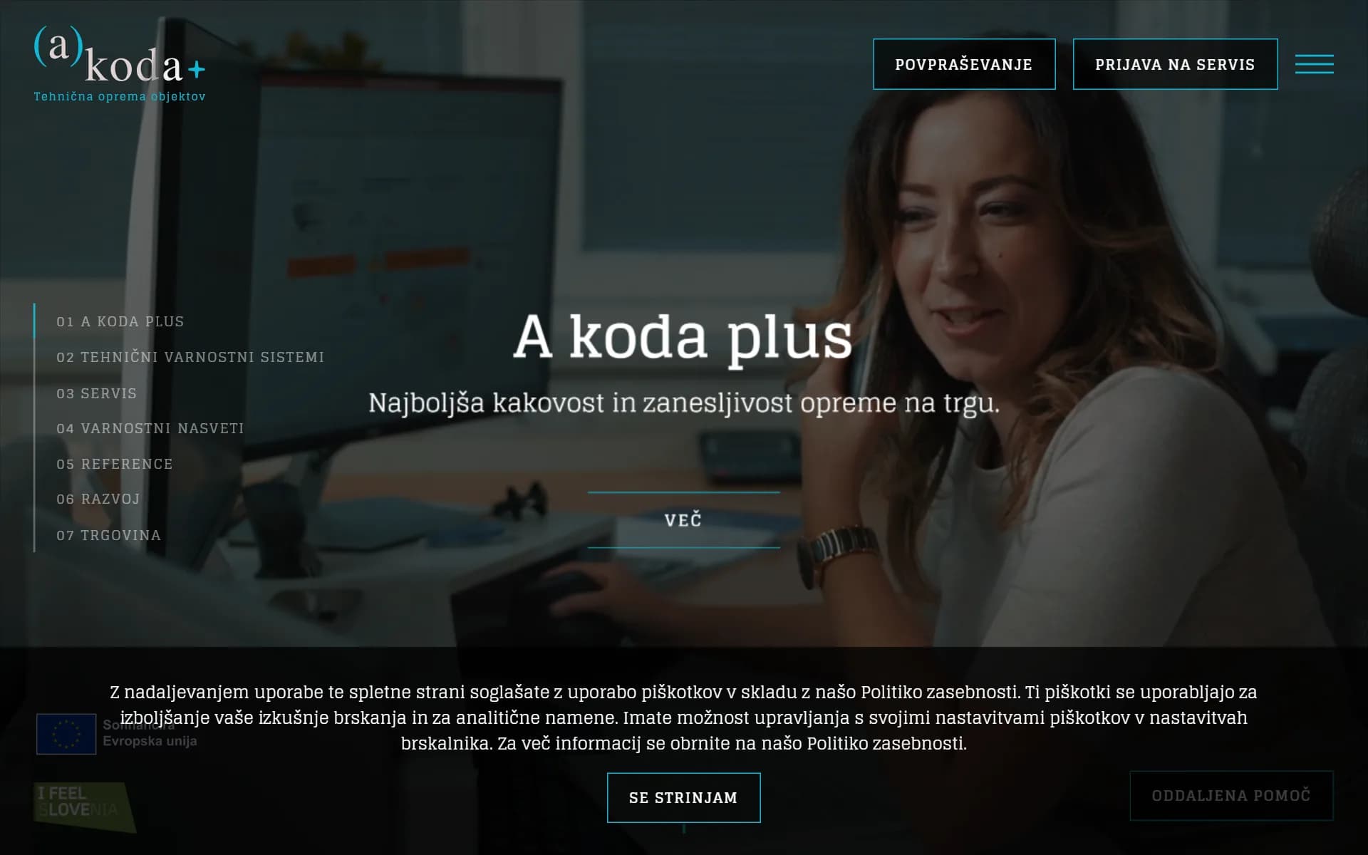 Akoda site, built by Volent