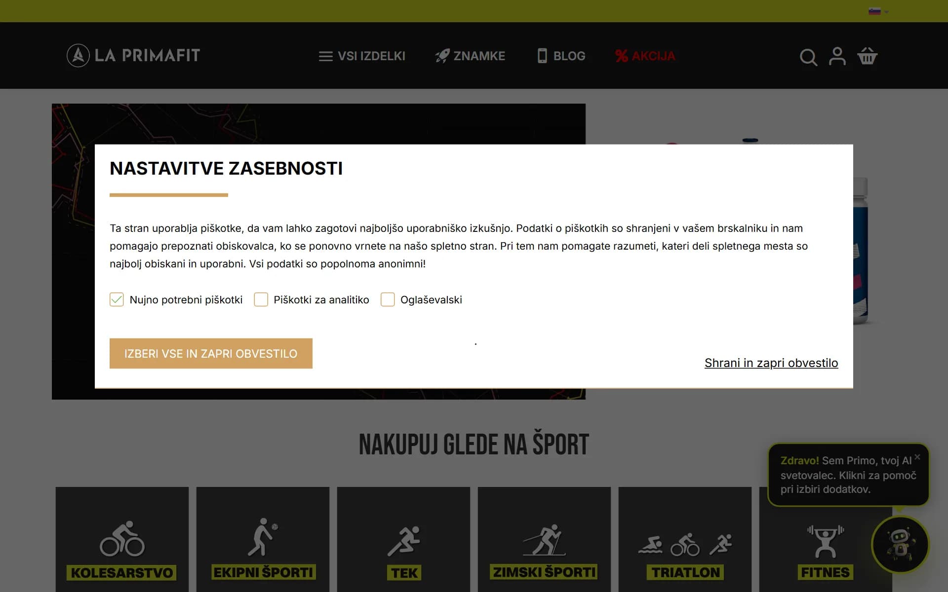 La Prima Fit site, built by Volent